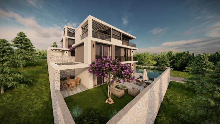 Image No.22-Villa / Détaché de 4 chambres à vendre à Kalkan