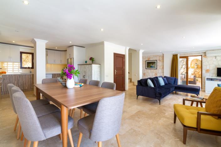 Image No.4-Villa / Détaché de 4 chambres à vendre à Kalkan