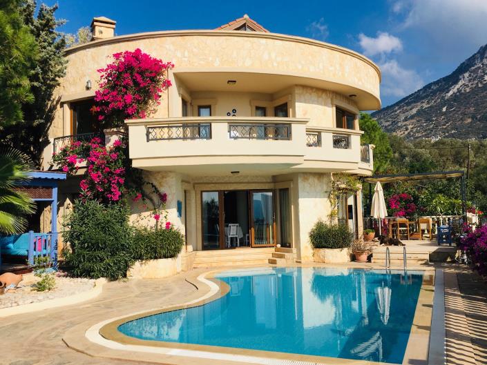 Image No.1-Villa / Détaché de 3 chambres à vendre à Kalkan