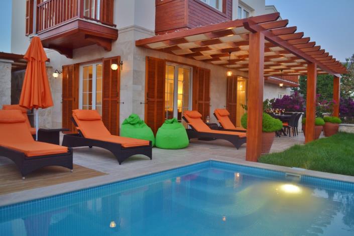 Image No.1-Villa / Détaché de 3 chambres à vendre à Kalkan