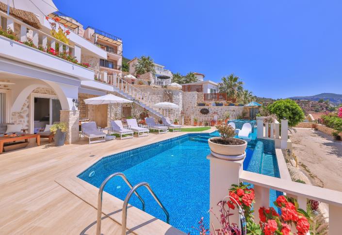 Image No.1-Villa / Détaché de 5 chambres à vendre à Kalkan