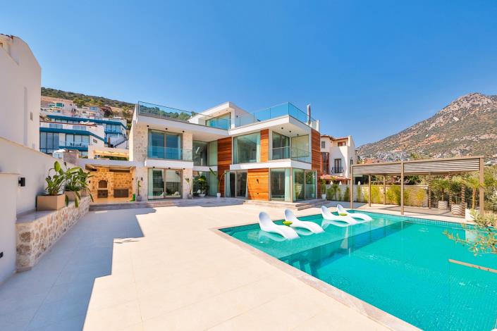 Image No.1-Villa / Détaché de 5 chambres à vendre à Kalkan