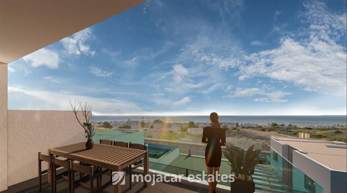 Image No.1-Maison de ville de 3 chambres à vendre à Mojacar