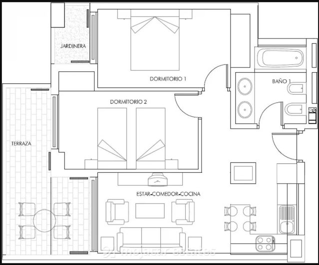 Image No.18-Appartement de 2 chambres à vendre à Vera Playa