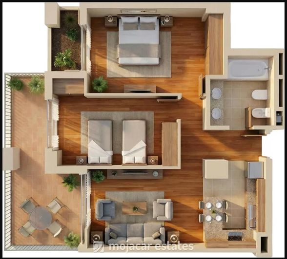 Image No.19-Appartement de 1 chambre à vendre à Vera Playa