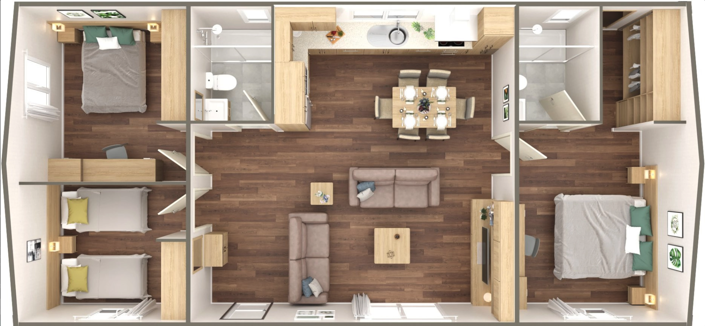 Image No.23-3 Bed Chalet for sale