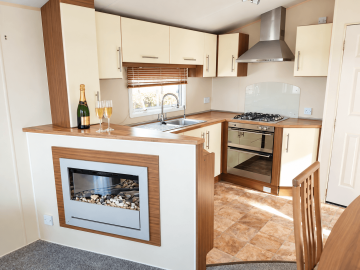 Champagne-by-the-kitchen-fireplace
