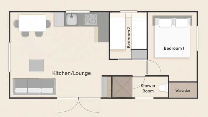 Image No.13-2 Bed Mobile Home for sale