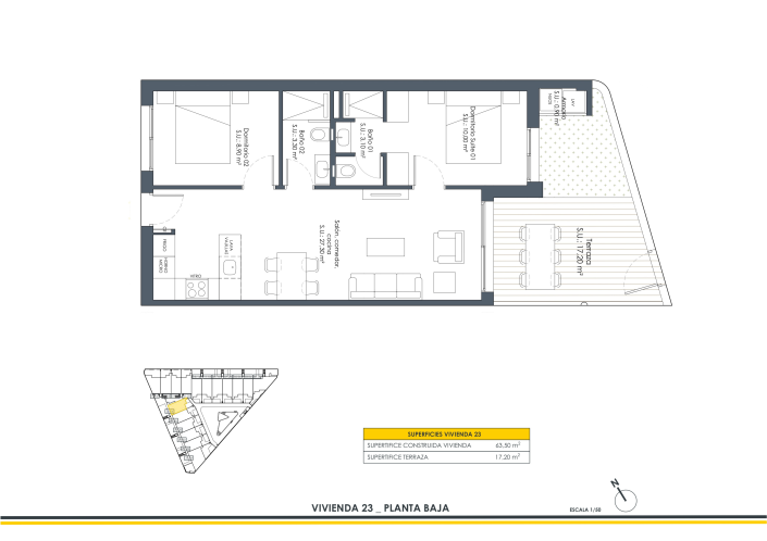 Image No.22-2 Bed Apartment for sale