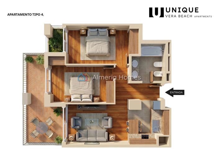 Image No.20-2 Bed Apartment for sale