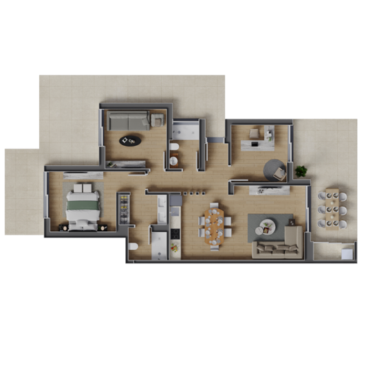 Image No.2-3 Bed Apartment for sale