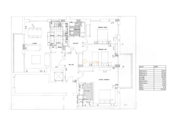 Image No.55-3 Bed Apartment for sale