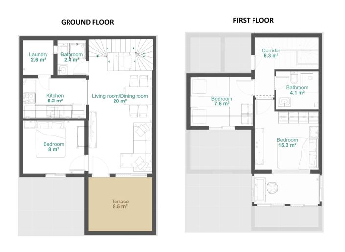 Image No.9-3 Bed Townhouse for sale