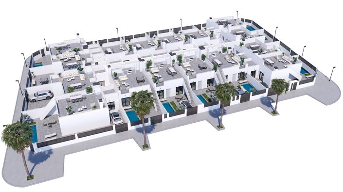 Image No.9-Maison de ville de 2 chambres à vendre à Torre Pacheco Town