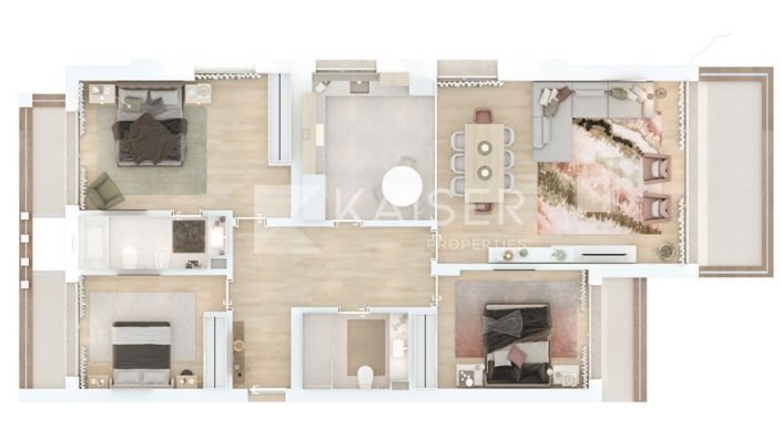 Image No.5-3 Bed Apartment for sale