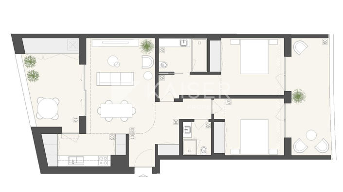 Image No.19-2 Bed Apartment for sale