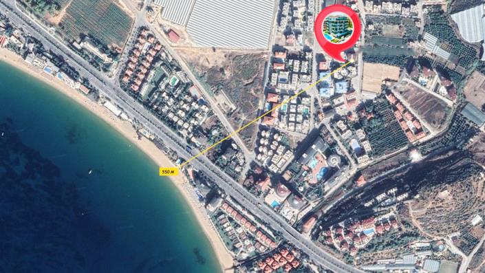 Image No.57-Appartement de 2 chambres à vendre à Avsallar