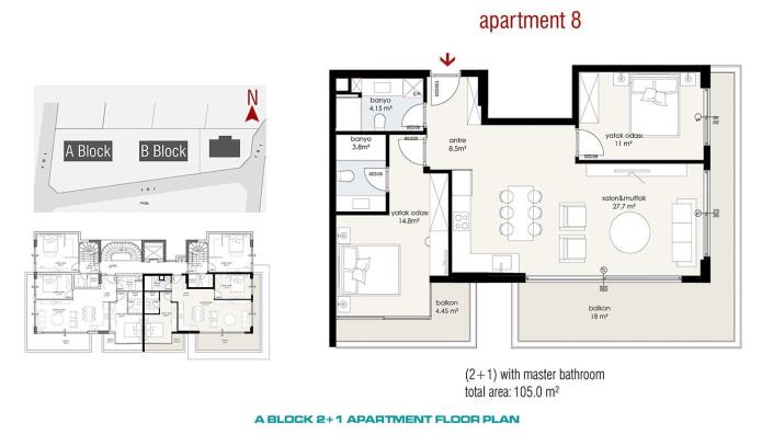 Image No.28-Appartement de 2 chambres à vendre à Alanya