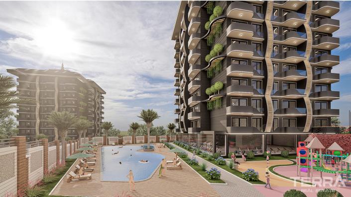 Image No.10-Appartement de 1 chambre à vendre à Avsallar