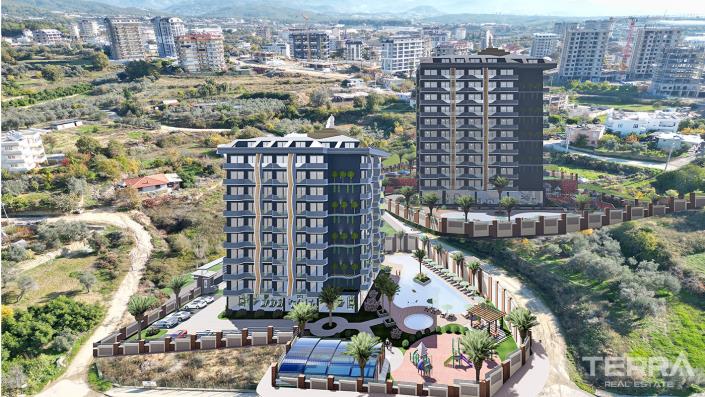 Image No.4-Appartement de 1 chambre à vendre à Avsallar