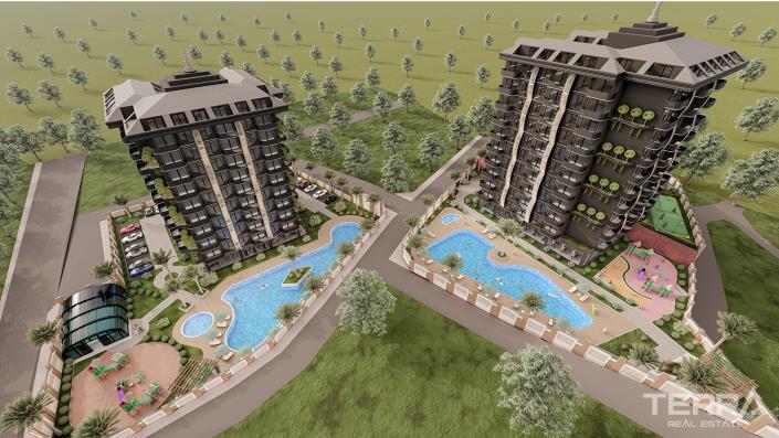 Image No.6-Appartement de 1 chambre à vendre à Avsallar