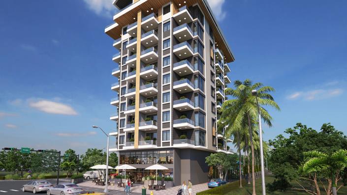 Image No.2-Appartement de 1 chambre à vendre à Mahmutlar