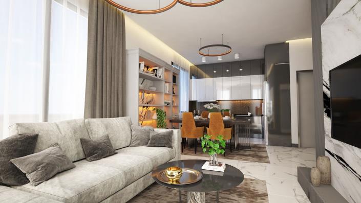 Image No.10-Appartement de 1 chambre à vendre à Mahmutlar