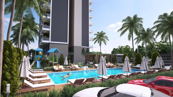 Image No.6-Appartement de 1 chambre à vendre à Mahmutlar