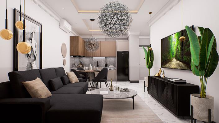 Image No.6-Appartement de 1 chambre à vendre à Kargicak