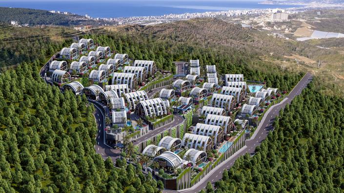 Image No.2-Maison / Villa de 3 chambres à vendre à Kargicak