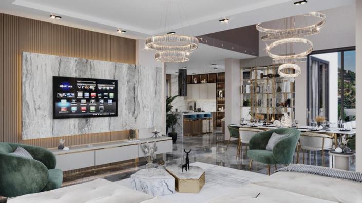 Image No.19-Villa / Détaché de 4 chambres à vendre à Bektas