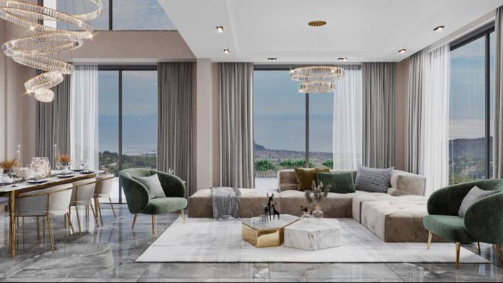 Image No.20-Villa / Détaché de 4 chambres à vendre à Bektas