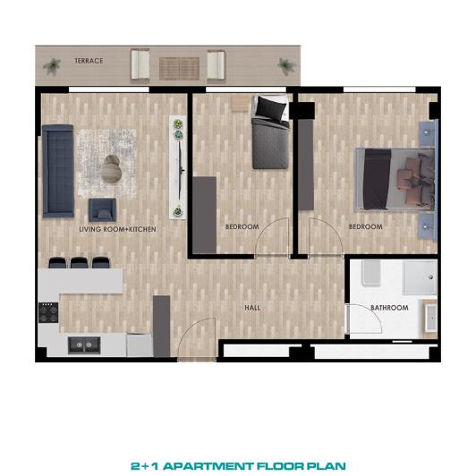 Image No.36-Appartement de 1 chambre à vendre à Altintas