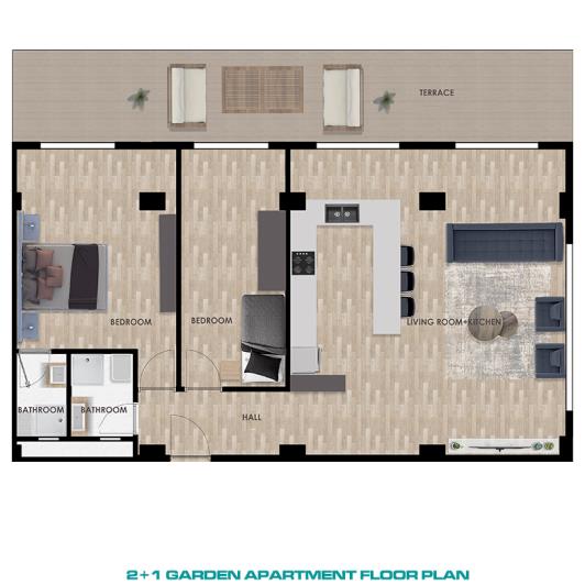 Image No.37-Appartement de 1 chambre à vendre à Altintas