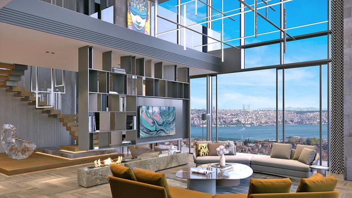 Image No.7-Appartement de 2 chambres à vendre à Sisli