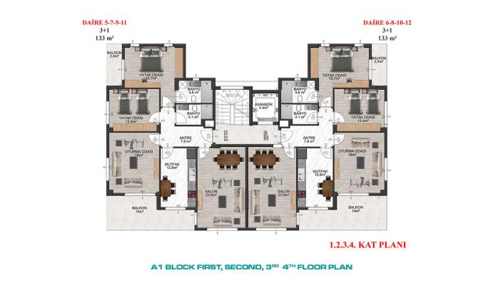 Image No.28-1 Bed Apartment for sale