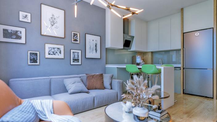 Image No.18-Appartement de 1 chambre à vendre à Altintas