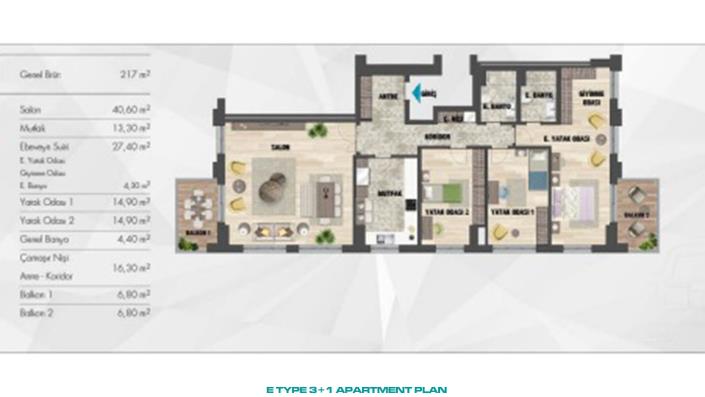 Image No.26-Appartement de 3 chambres à vendre à Kartal