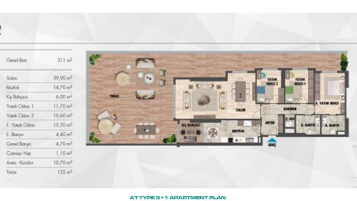 Image No.29-Appartement de 3 chambres à vendre à Kartal