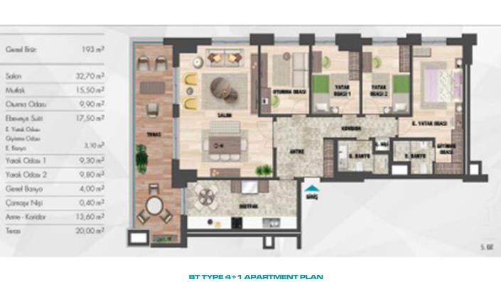 Image No.30-Appartement de 3 chambres à vendre à Kartal