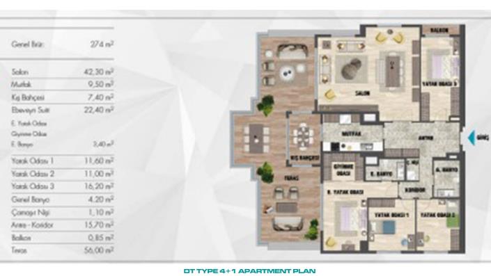 Image No.33-Appartement de 3 chambres à vendre à Kartal