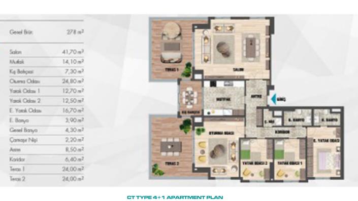 Image No.34-Appartement de 3 chambres à vendre à Kartal