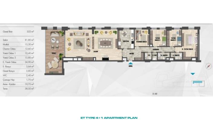 Image No.36-Appartement de 3 chambres à vendre à Kartal