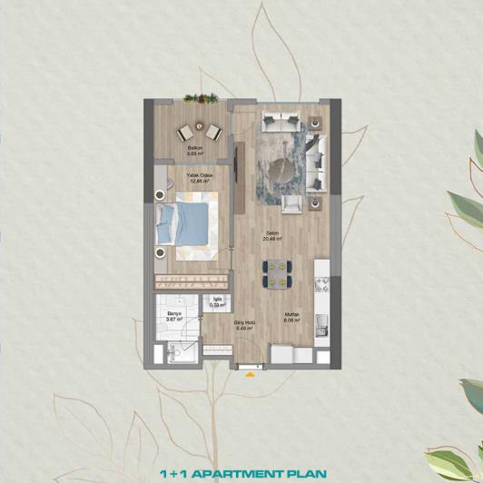 Image No.21-1 Bed Apartment for sale