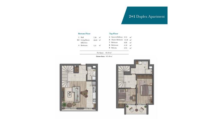 Image No.23-Appartement de 1 chambre à vendre à Güzeloba