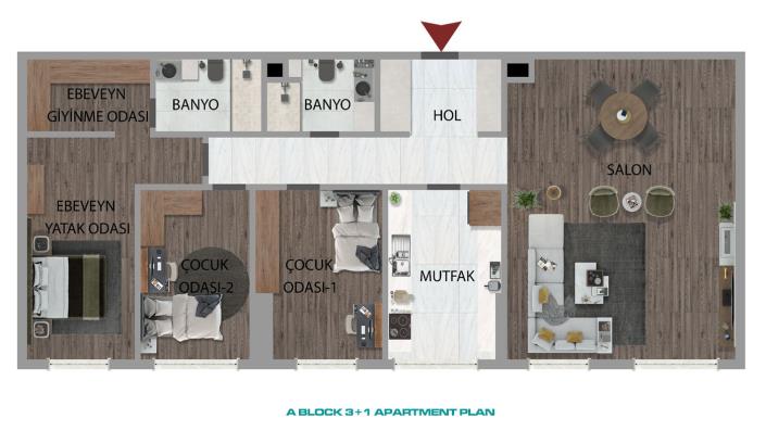 Image No.28-Appartement de 1 chambre à vendre à Güzeloba
