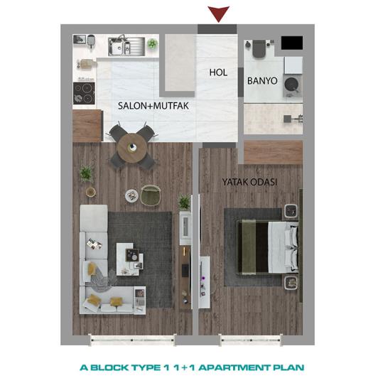 Image No.29-Appartement de 1 chambre à vendre à Güzeloba