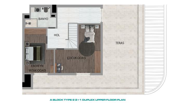 Image No.35-Appartement de 1 chambre à vendre à Güzeloba