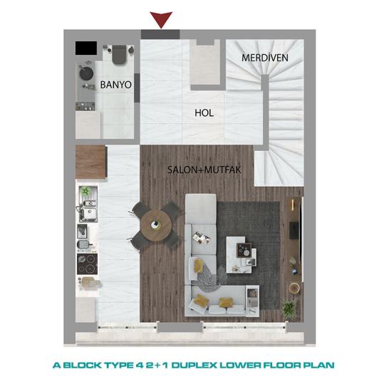 Image No.38-Appartement de 1 chambre à vendre à Güzeloba