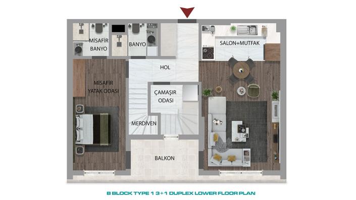 Image No.46-Appartement de 1 chambre à vendre à Güzeloba